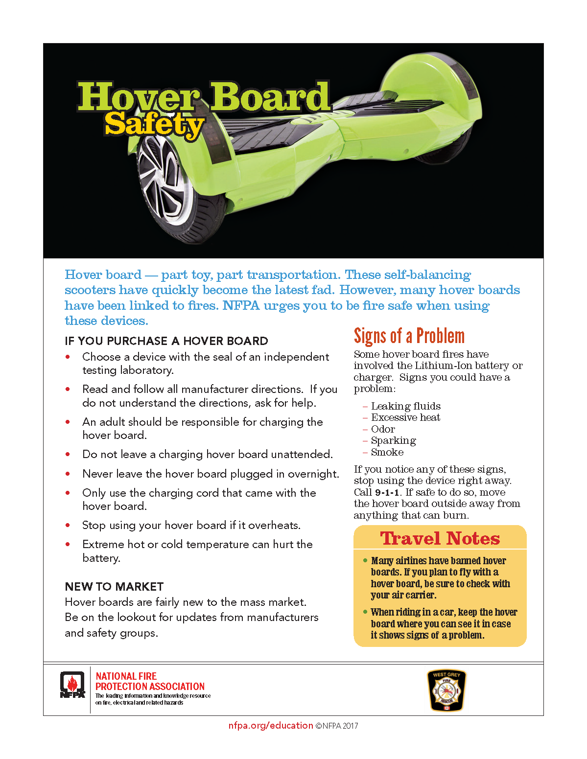 Hover Board Safety Tips 